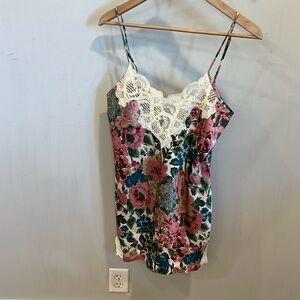 Vintage Victoria's Secret Floral Slip